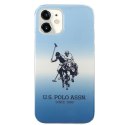 US Polo USHCP12SPCDGBL i Phone12 mini 5,4" niebieski/blue Gradient Collection