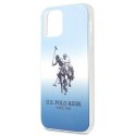US Polo USHCP12SPCDGBL i Phone12 mini 5,4" niebieski/blue Gradient Collection
