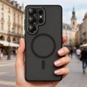 Etui z Ochroną Aparatu Tech-Protect MagCam MagSafe do Galaxy S26 Ultra - Matowe Czarne