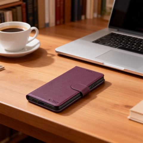 Tech-Protect portfelowe Wallet Galaxy A36 / A56 / A37 5G Ciemnofioletowy