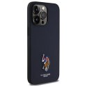US Polo USHCP15XPEMV i Phone 15 Pro Max 6,7" granatowy/navy Embroide red DH Color
