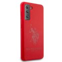US Polo USHCS21MSLHRTRE S21+ G996czerwony/red Silicone On Tone