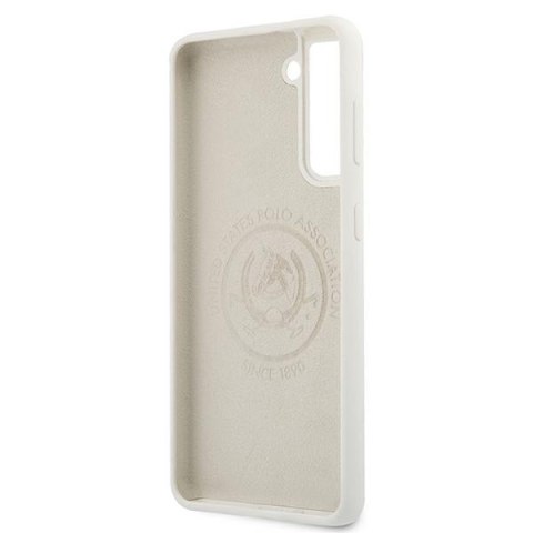 US Polo USHCS21MSLHRWH S21+ G996biały/white Silicone Logo