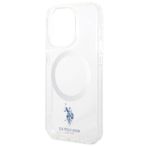 US Polo USHMP15XUCIT i Phone 15 Pro Max 6.7" transparent Mag Safe Collection