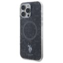 US Polo USHMP16XHOCLDPK i Phone 16 Pro Max 6.9" czarny/black IML Ring Mag Safe