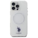 US Polo USHMP16LHOCLDPW i Phone 16 Pro 6.3" biały/white IML Ring Mag Safe