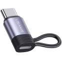 USAMS Adapter AU17 Lightning - USB-C30W stalowy/aluminium SJ677LN01 (US-SJ677)
