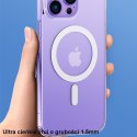USAMS Etui Ice Magnet i Phone 14 Plus /15 Plus 6,7" transparent IP14MBC01 (US-BH801)