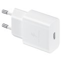 Ładowarka sieciowa Samsung EP-T1510XW 15WFast Charge + kabel USB-C/USB-C biały/white