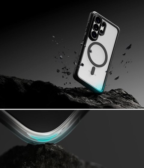 Etui Ringke Fusion Bold Magnetic MagSafe Galaxy S26 Ultra czarne