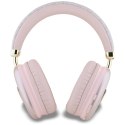 Słuchawki nauszne Guess Bluetooth 5.3 4G Triangle Logo różowy