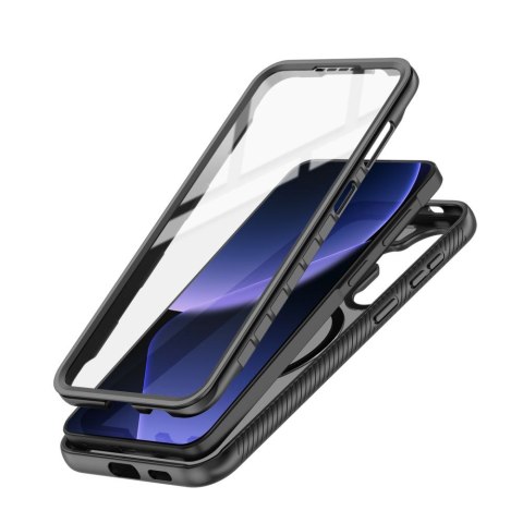 Etui Tech-Protect Defense MagSafe do Galaxy A57 5G - Matowe Czarne