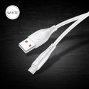 USAMS Kabel U18 micro USB 2A Fast Charge1m biały/white SJ268USB02 (US-SJ268)