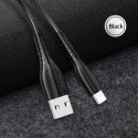 USAMS Kabel U35 lightning 2A Fast Charge1m czarny/black SJ364USB01 (US-SJ364)