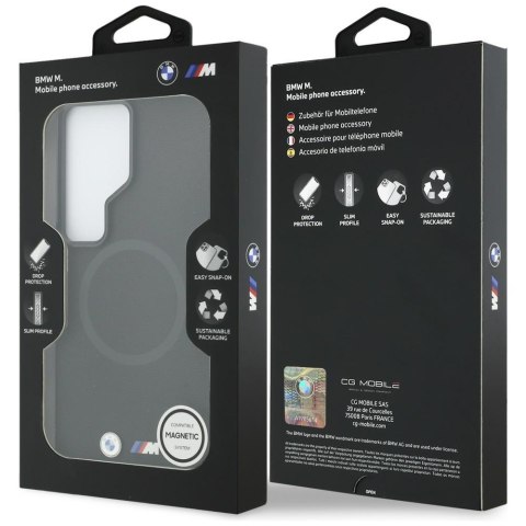 Etui BMW M Metal Logo Mag Safe do Samsung Galaxy S26 Ultra czarny