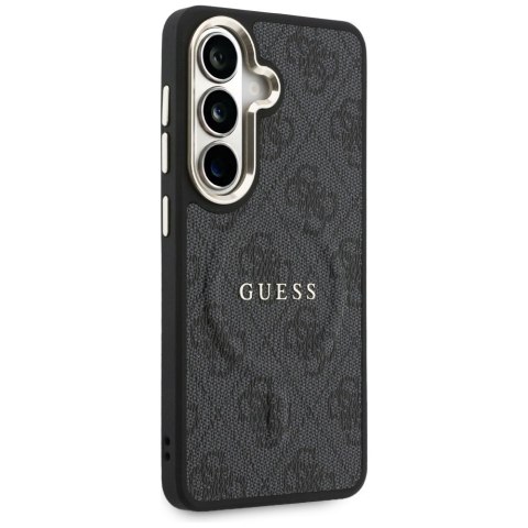 Etui Guess 4G Embossed Ring Mag Safe do Samsung Galaxy S26 Plus czarny