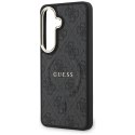 Etui Guess 4G Embossed Ring Mag Safe do Samsung Galaxy S26 Plus czarny