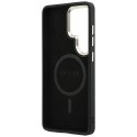 Etui Guess 4G Embossed Ring Mag Safe do Samsung Galaxy S26 Ultra brązowy