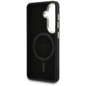 Etui Guess 4G Embossed Ring Mag Safe do Samsung Galaxy S26 czarny