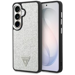 Etui Guess Fixed Glitter Triangle Mag Safe do Samsung Galaxy S26 srebrny
