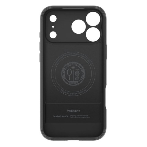 Etui Spigen Parallax S Mag iPhone 17 Pro MagSafe Czarne Case