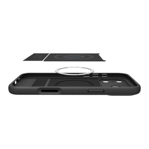Etui Spigen Parallax S Mag iPhone 17 Pro MagSafe Czarne Case