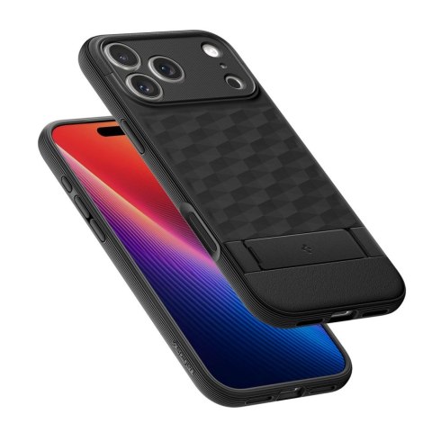 Etui Spigen Parallax S Mag iPhone 17 Pro MagSafe Czarne Case