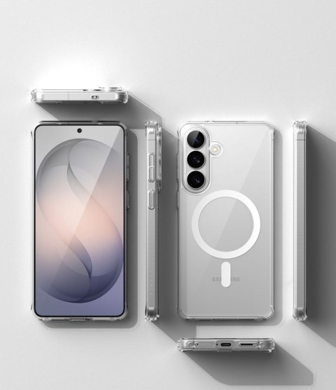 Ringke Fusion Magnetic MagSafe Galaxy S26+ Plus przezroczysty