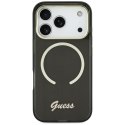 Etui Guess IML Script Metal Mag Safe do i Phone 17 czarny