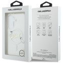 Etui Karl Lagerfeld IML KC Script Mag Safe do Samsung Galaxy S26 Plus przezroczysty