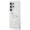 Etui Karl Lagerfeld IML KC Script Mag Safe do Samsung Galaxy S26 Ultra przezroczysty