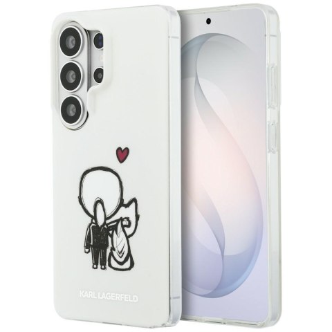 Etui Karl Lagerfeld IML Karl&Choupette Mag Safe do Samsung Galaxy S26 Ultra przezroczysty