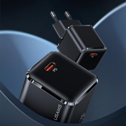 USAMS Ładowarka sieciowa 1x USB-C T45 mini 30W(only head) PD3.0 Fast Charging biały/white CC148TC02 (US-CC148)