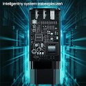 USAMS Ładowarka sieciowa MT 2x USB-C+USB Ga N 65WT33 PD (only head) Fast Charging biały/white CC110TC02 (US-CC110)