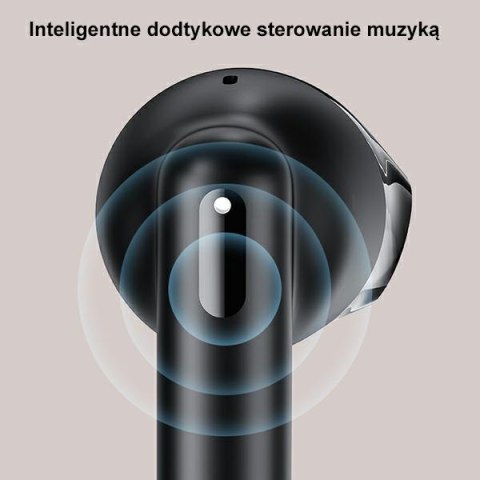 USAMS Słuchawki Bluetooth 5.3 TWSUS14 Series Dual mic bezprzewodowe niebieskie/blue BHUUS03