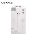 USAMS Słuchawki stereo EP-22 biały/white HSEP2201 jack 3,5mm