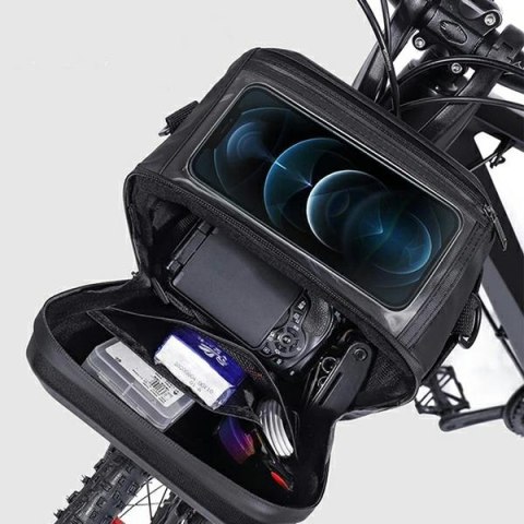 WILDMAN Torba na kierownicę GS9 3L uchwyt rowerowy czarna/black