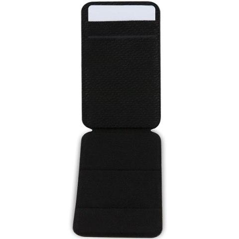 Wallet BMW Card Slot Stand BMWCSMRSK czarny/black Mag Safe Signature Collection