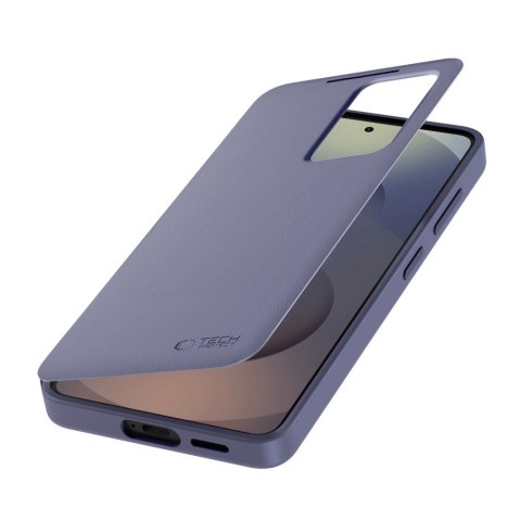 Tech-Protect Smart portfelowe Wallet etui do Galaxy S26 fioletowy