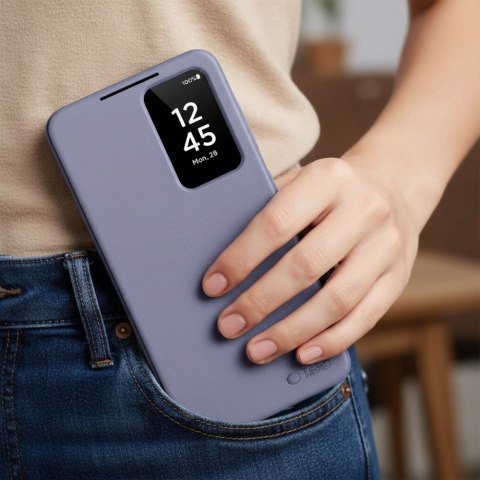 Tech-Protect Smart portfelowe Wallet etui do Galaxy S26 fioletowy