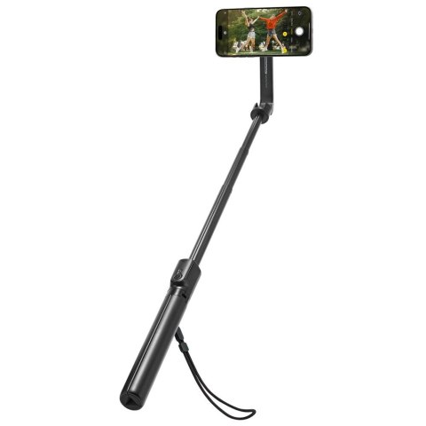 Kij do Selfie / Statyw Spigen S580W MagSafe Bluetooth Long Tripod Czarny