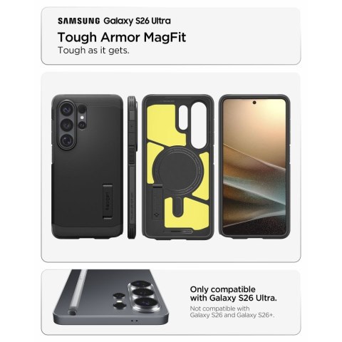 Spigen Tough Armor Mag MagSafe Galaxy S26 Ultra - Czarny