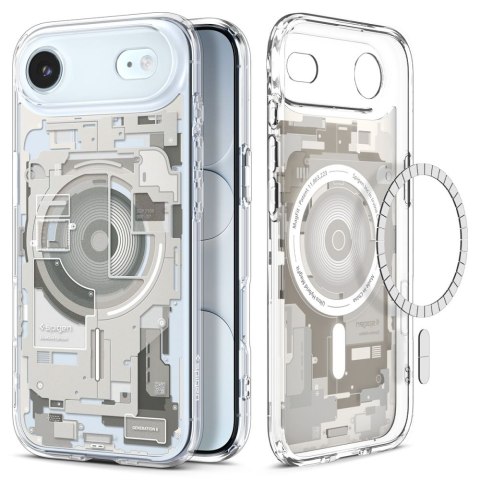 Spigen Ultra Hybrid Mag MagSafe iPhone Air Zero One naturalny tytan