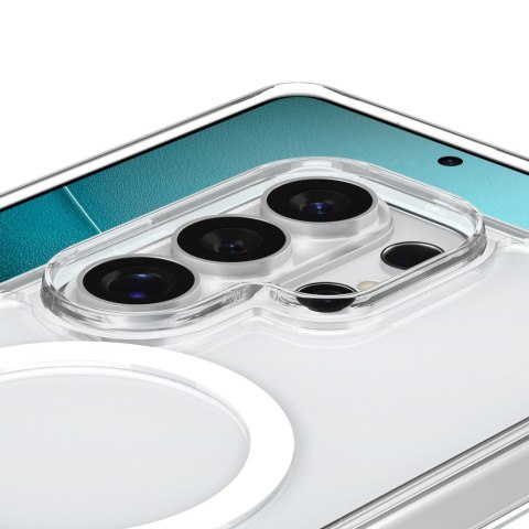 Spigen Ultra Hybrid 'S' Mag MagSafe Galaxy S26 Ultra - Przezroczysty/Biały
