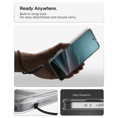 Spigen Ultra Hybrid 'S' Mag MagSafe Galaxy S26 Ultra - Przezroczysty/Biały