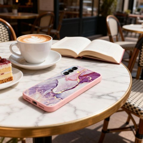 Tech-Protect Icon Galaxy A37 5G Marmurowy