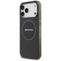 Etui AMG Double Layer Transparent Smocked Mag Safe do i Phone 17 Pro Max czarny