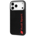 Etui Audi R8 Carbon Fiber Mag Safe do i Phone 17 Pro Max czarny
