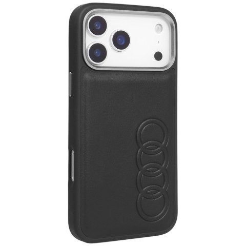 Etui Audi TT Synthetic Leather Mag Safe do i Phone 17 Pro Max czarny