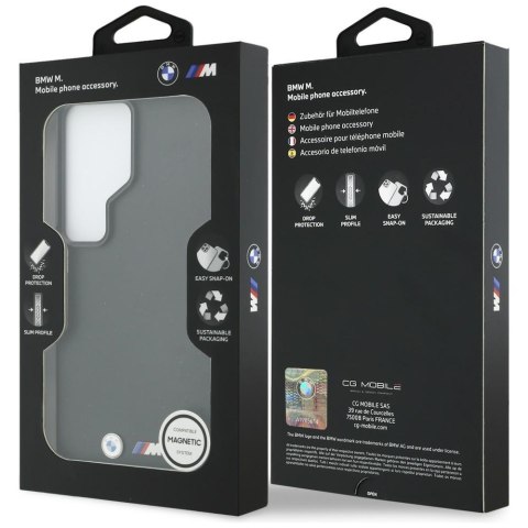 Etui BMW M Metal Logo Mag Safe do Samsung Galaxy S26 Ultra czarny